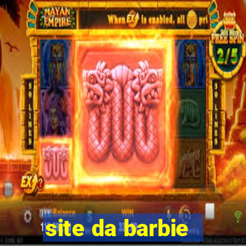 site da barbie - jogos